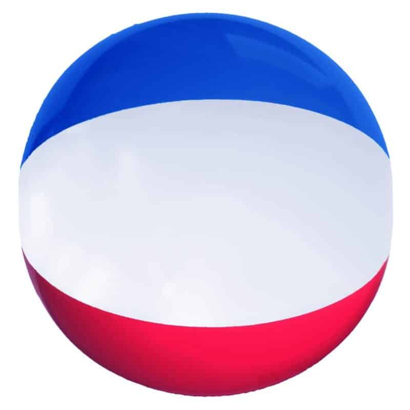 White & Blue USA Beach Ball