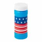 Custom 2 Oz. Patriotic Bubbles Imprinted Cap - 1