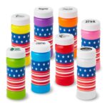 Custom 2 Oz. Patriotic Bubbles Imprinted Cap