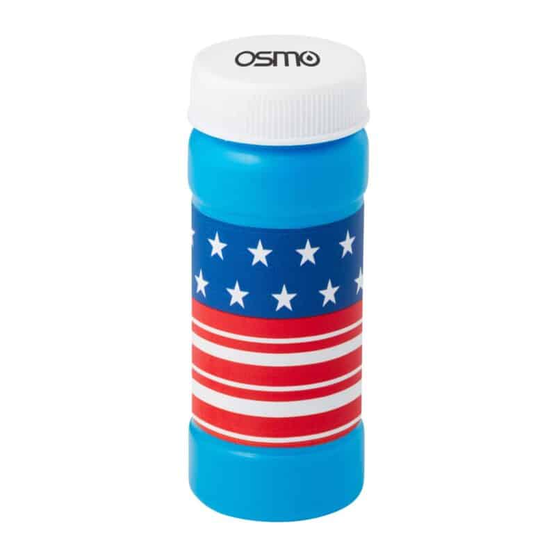 Custom 2 Oz. Patriotic Bubbles Imprinted Cap - 2