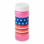 Custom 2 Oz. Patriotic Bubbles Imprinted Cap - 9