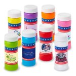 Custom 2 Oz. Patriotic Bubbles w/Full Color Digital Label
