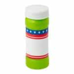 Custom 2 Oz. Patriotic Bubbles w/Full Color Digital Label - 7
