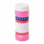 Custom 2 Oz. Patriotic Bubbles w/Full Color Digital Label - 9