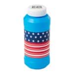 Custom 8 oz. Patriotic Bubbles Imprinted on Cap - 2