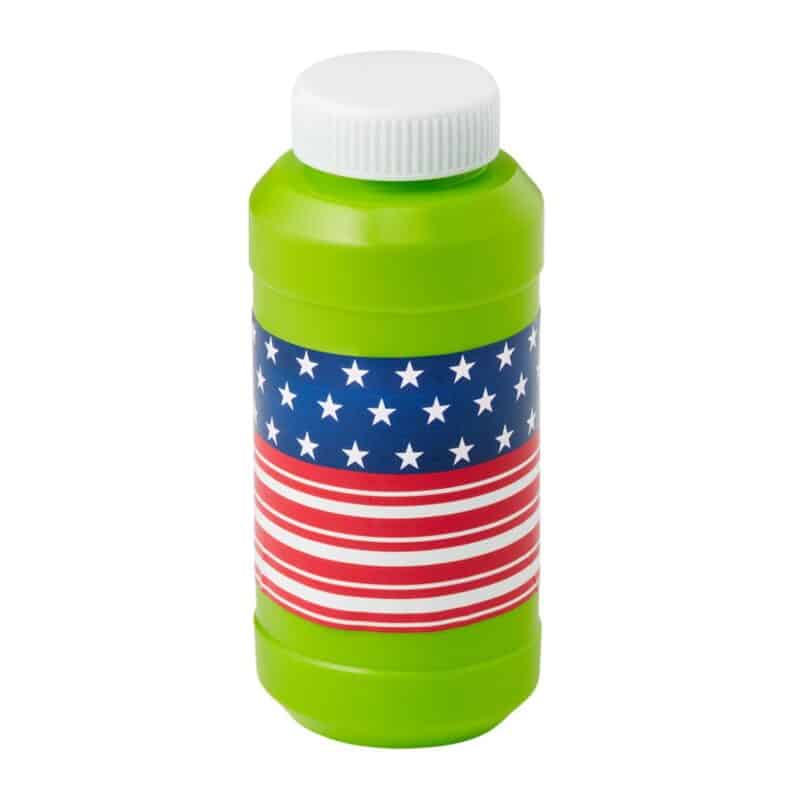 Custom 8 oz. Patriotic Bubbles Imprinted on Cap - 3