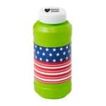Custom 8 oz. Patriotic Bubbles Imprinted on Cap - 4
