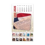 Custom Adhesive Peel-N-Stick® Calendar - Americana Pad - 2
