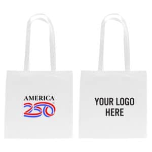 Custom America250™ 100% 4 Oz. Cotton Tote Bag