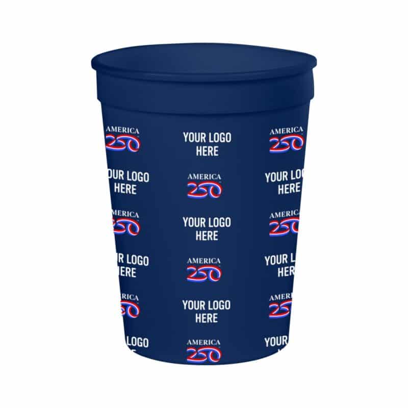 Custom America250™ 12 Oz. Full Color Big Game Stadium Cup