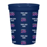 Custom America250™ 16 Oz. Full Color Big Game Stadium Cup