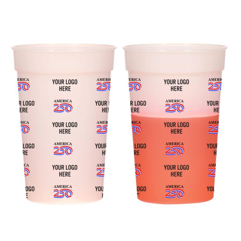 Custom America250™ 16 Oz. Full Color Mood Stadium Cup