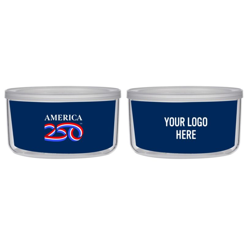 Custom America250™ 22 Oz. Tritan™ Storage Bowl