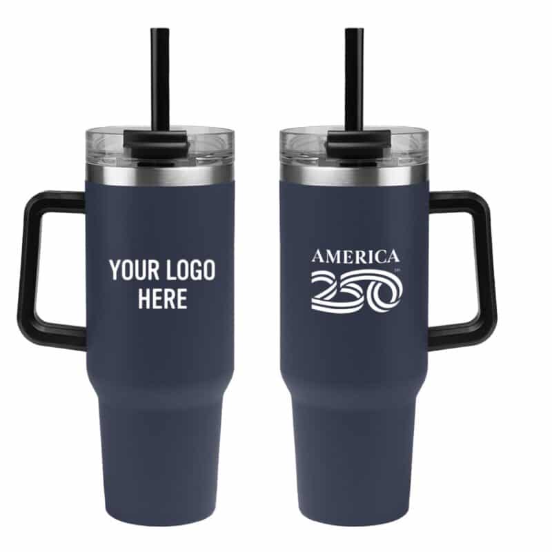 Custom America250™ 40 Oz. Intrepid Stainless Steel Tumbler