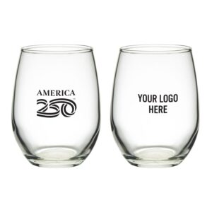 Custom America250™ 9 Oz. Wine Glass