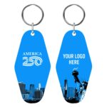 Custom America250™ Acrylic Motel Key Tag