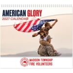 Custom American Glory Spiral Wall Calendar - 1