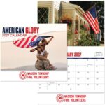 Custom American Glory Stapled Wall Calendar