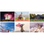 Custom American Glory Stapled Wall Calendar - 4