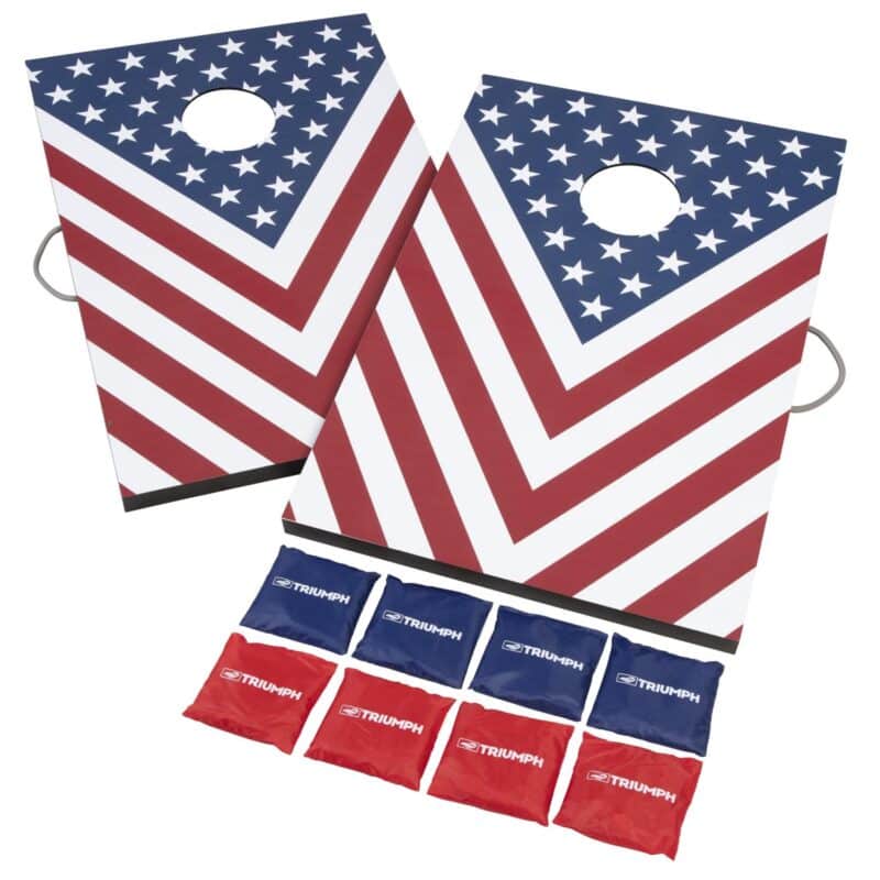 Custom Escalade Sports Triumph Sports Led Patriotic 2 X 3-Foot Cornhole