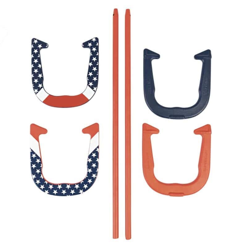 Custom Escalade Sports Triumph Sports - Patriotic Forged Horseshoe Set