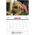 Custom Full Color American Glory Spiral Wall Calendar - 2