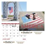 Custom Good Value™ Celebrate America - Spiral Calendar - 1