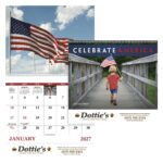 Custom Good Value™ Celebrate America - Spiral Calendar