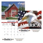 Custom HotLine® Products America Appointment Calendar - Stapled - 1