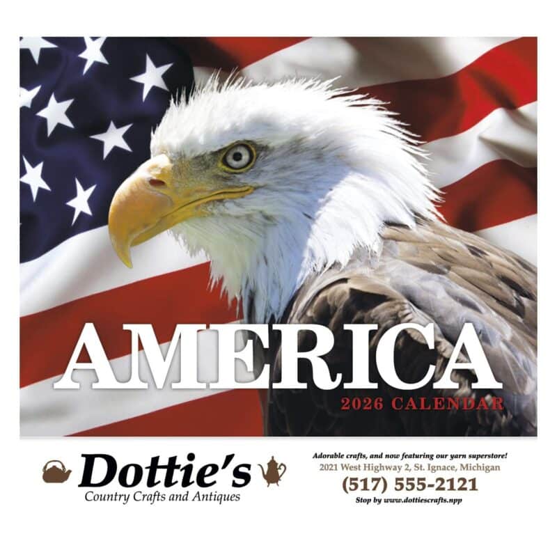 Custom HotLine® Products America Appointment Calendar - Stapled - 2