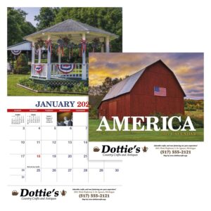 Custom HotLine® Products America Appointment Calendar - Stapled