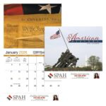 Custom HotLine® Products American History Appointment Calendar - Stapled - 1