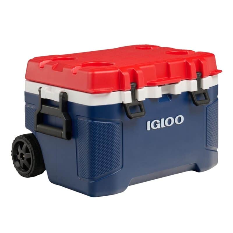 Custom Igloo Trailmate® Americana 52 Qt Roller Cooler - 4
