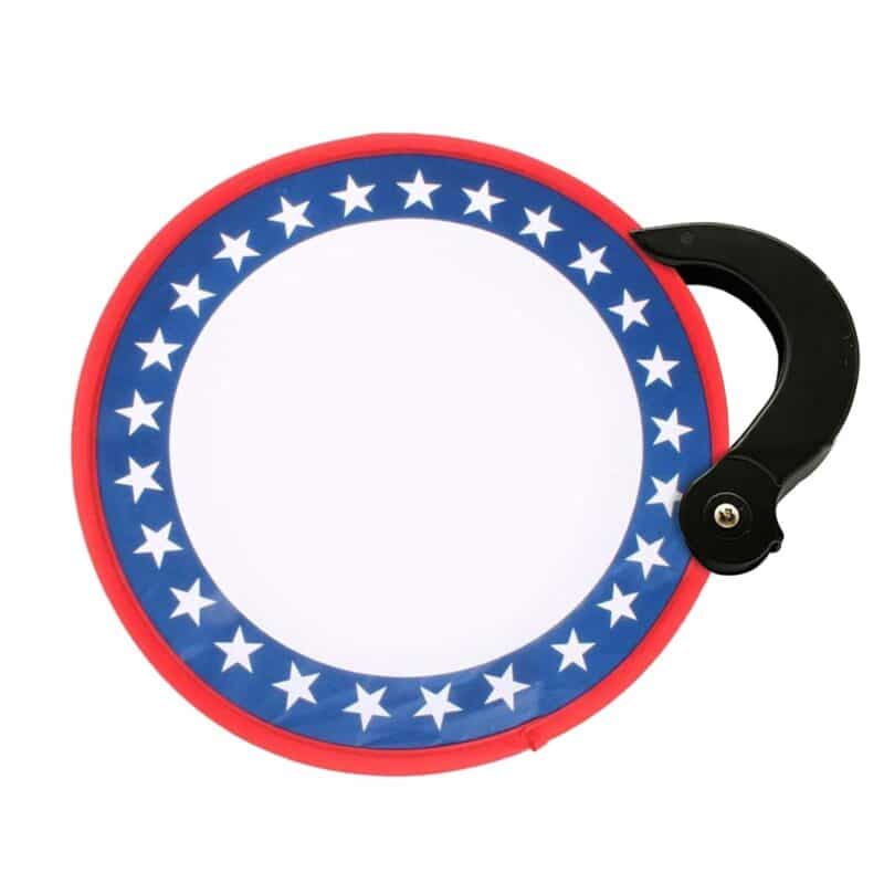 Custom Jornikolor Patriotic Collapsible Fan - 1