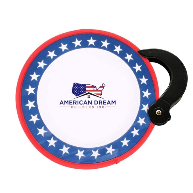 Custom Jornikolor Patriotic Collapsible Fan