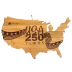 Custom Limited Edition USA 250 Years Cutting & Serving Board UV - 1