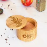Custom Limited Edition USA 250 Years Round Salt Box w/Magnetic Swivel Lid