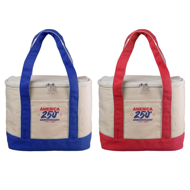 Custom Patriotic Cooler Tote - 1