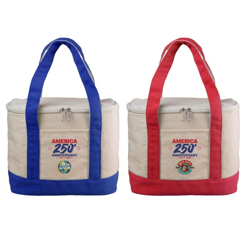 Custom Patriotic Cooler Tote