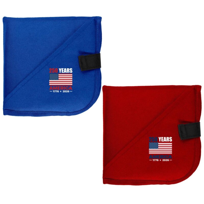 Custom Patriotic Folding Seat Cushion - 1