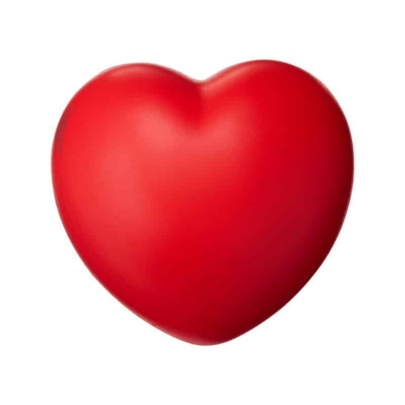 Custom Patriotic Heart Shape Stress Ball - 1