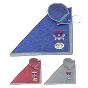 Custom Patriotic Heather Golf Towel