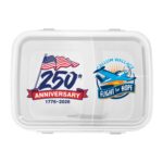 Custom Patriotic Lunch To Go Container - 2