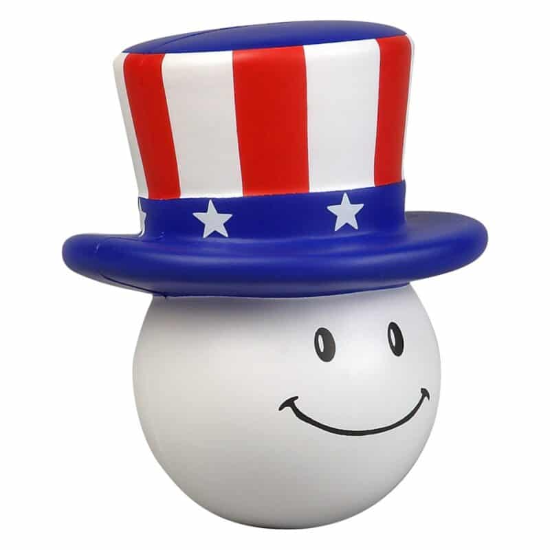 Custom Patriotic Mad Cap Stress Reliever - 1