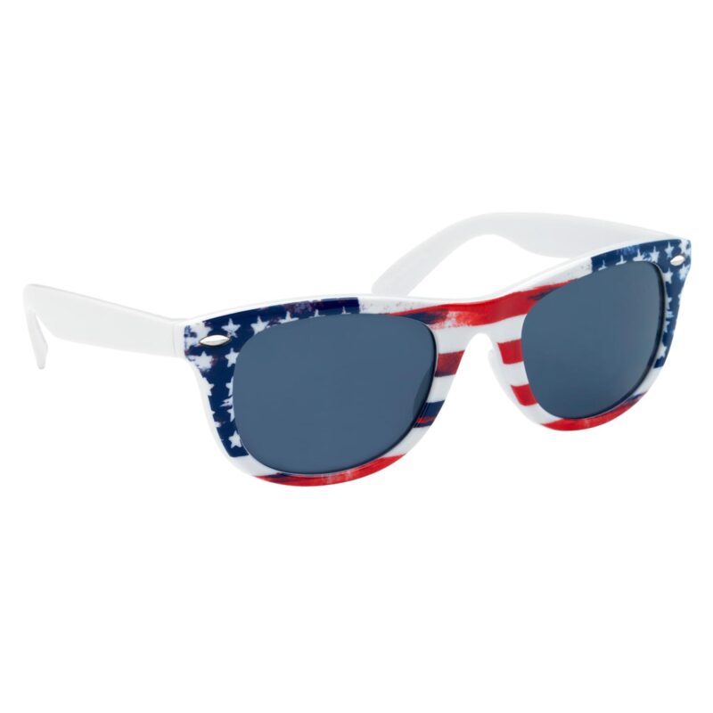 Custom Patriotic Malibu Sunglasses - 1