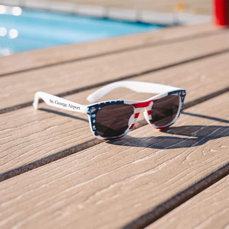 Custom Patriotic Malibu Sunglasses - 7