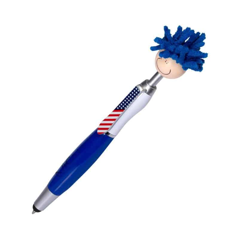 Custom Patriotic Screen Cleaner With Stylus Pen - 1