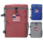 Custom Patriotic Speck Cooler Backpack - 1