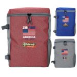 Custom Patriotic Speck Cooler Backpack