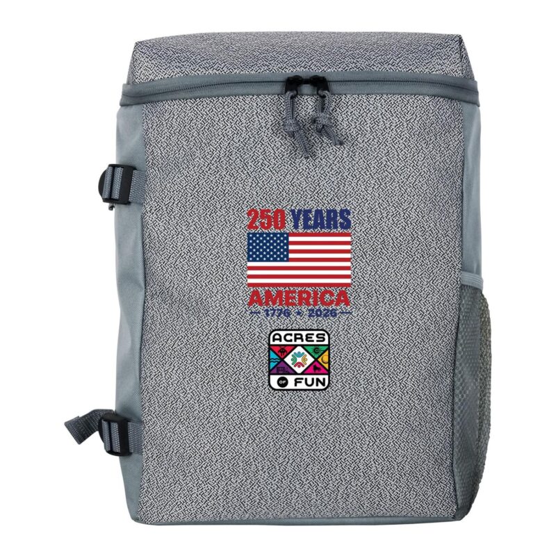 Custom Patriotic Speck Cooler Backpack - 5